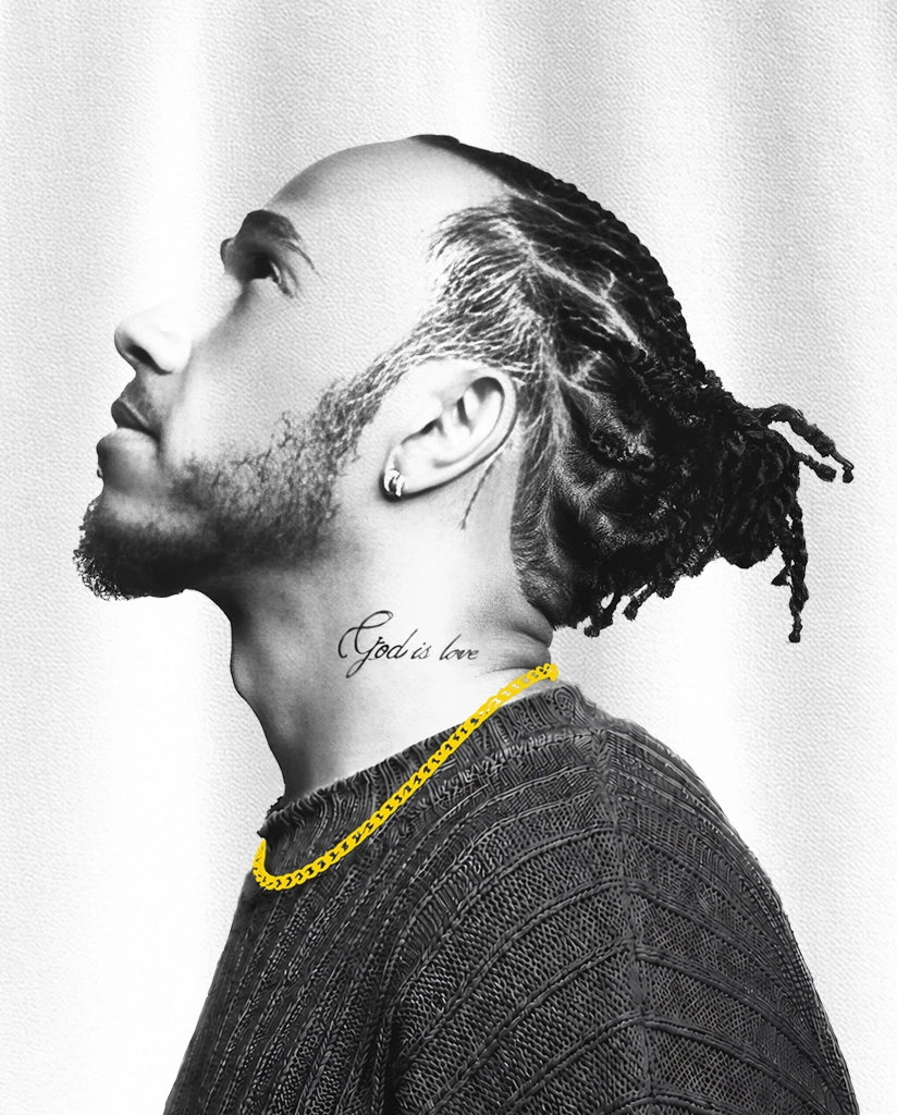 Sir Lewis Hamilton Oversize T Shirt