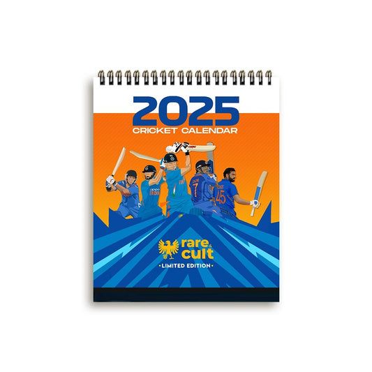 2025 Cricket Desk Calendar & Planner