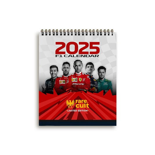 2025 F1 Desk Calendar & Planner