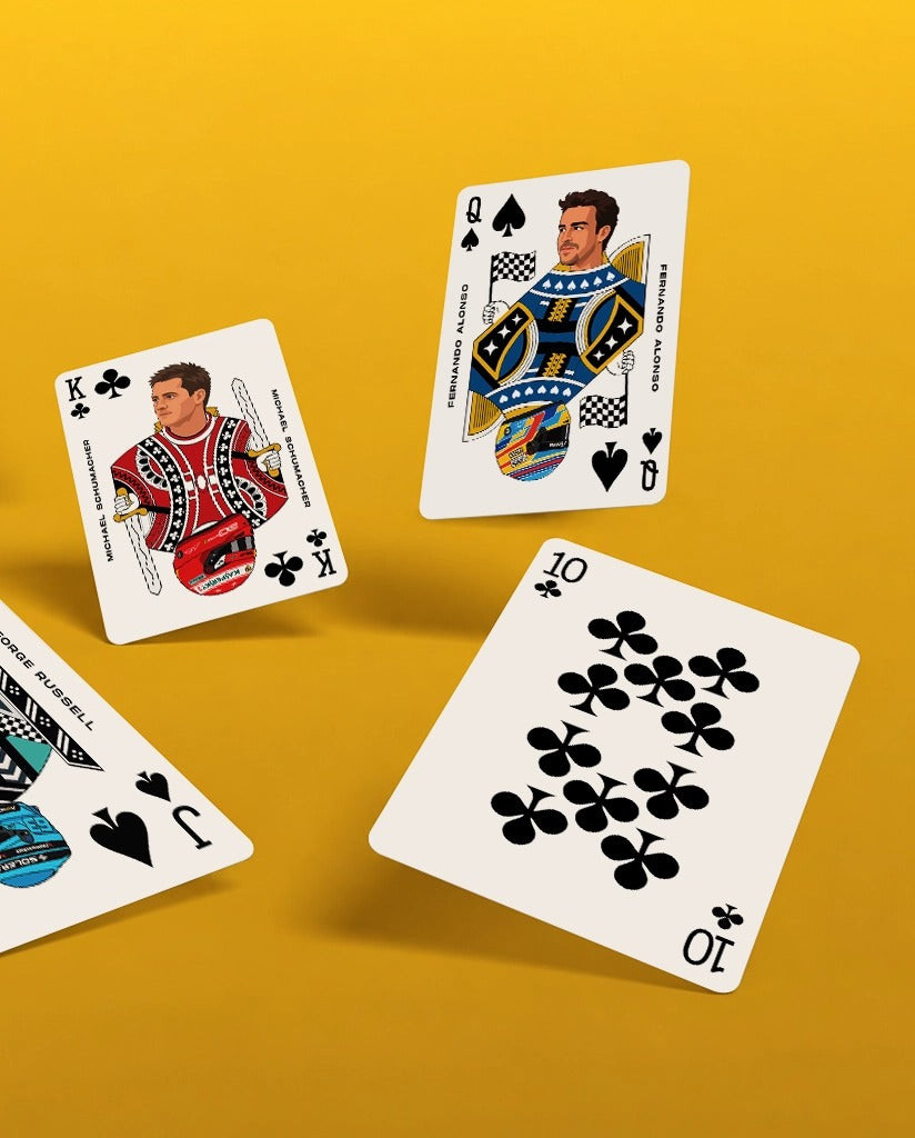 Formula 1 Inspired Playing Cards Deck [Limited Edition]