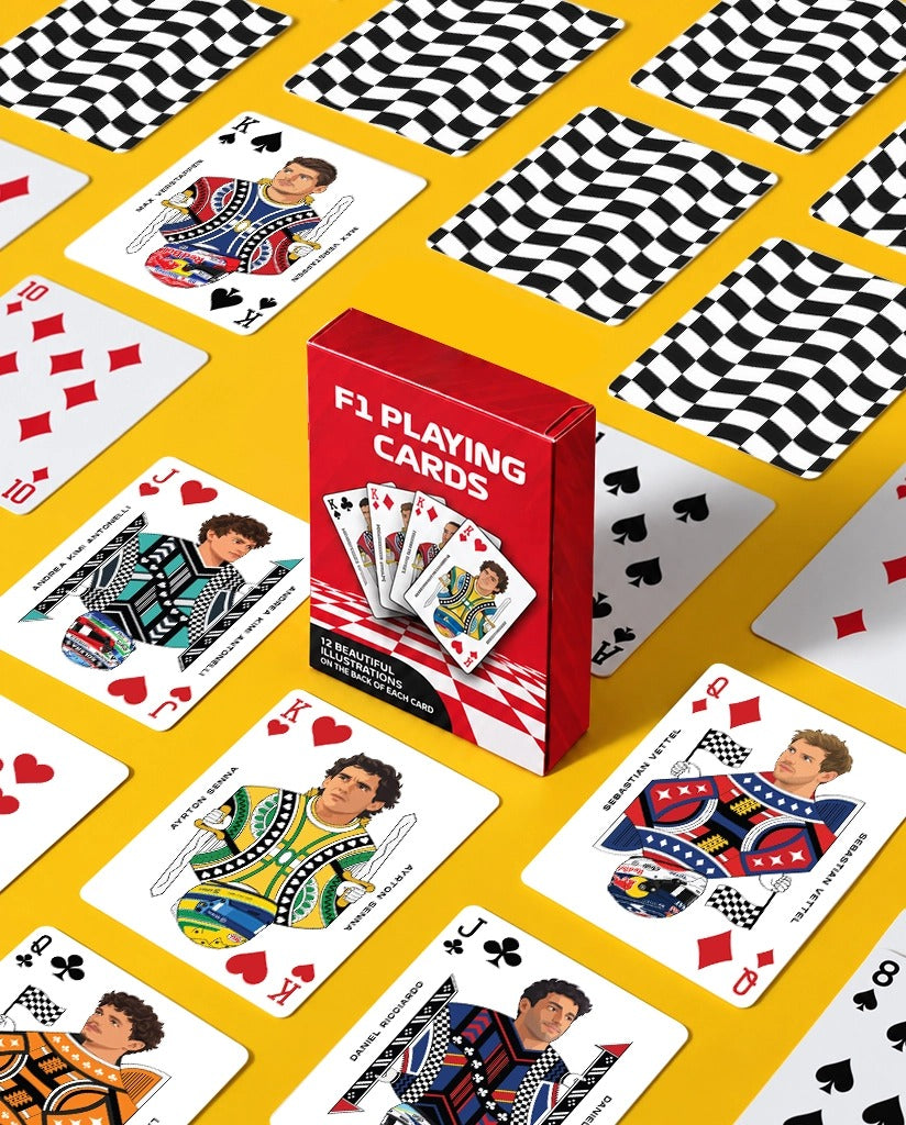Formula 1 Inspired Playing Cards Deck [Limited Edition]