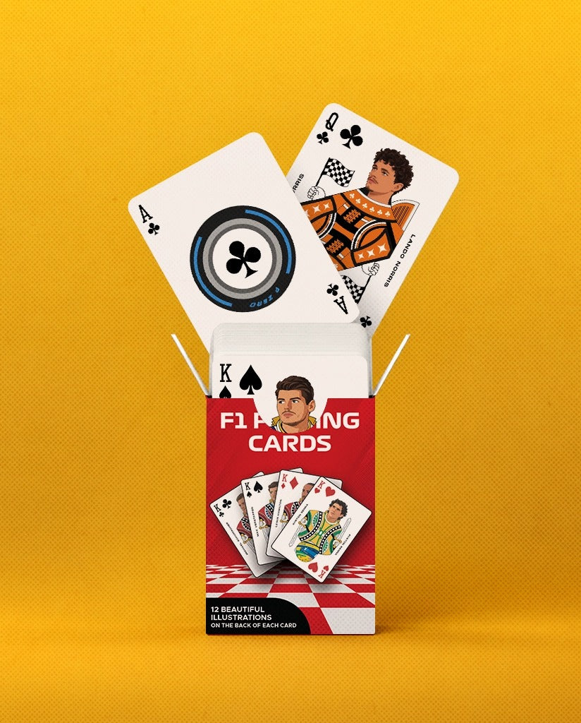 Formula 1 Inspired Playing Cards Deck [Limited Edition]