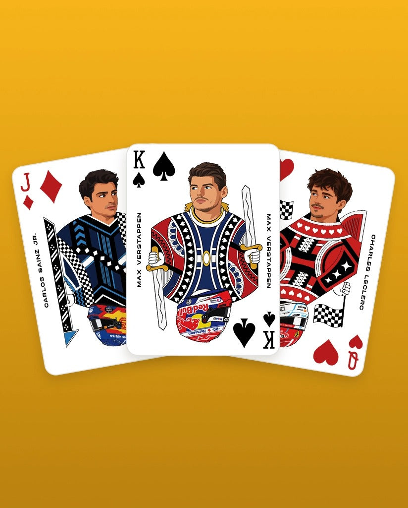 Formula 1 Inspired Playing Cards Deck [Limited Edition]