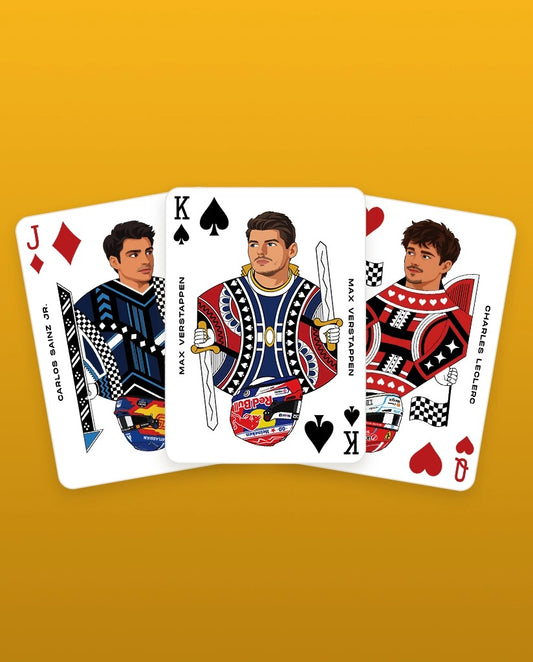 Formula 1 Inspired Playing Cards Deck [Limited Edition]