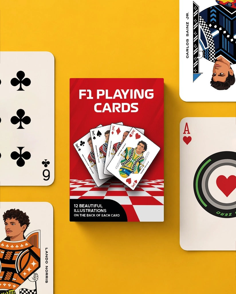 Formula 1 Inspired Playing Cards Deck [Limited Edition]