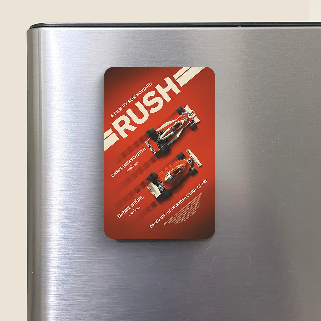 Rush Movie Fridge Magnet