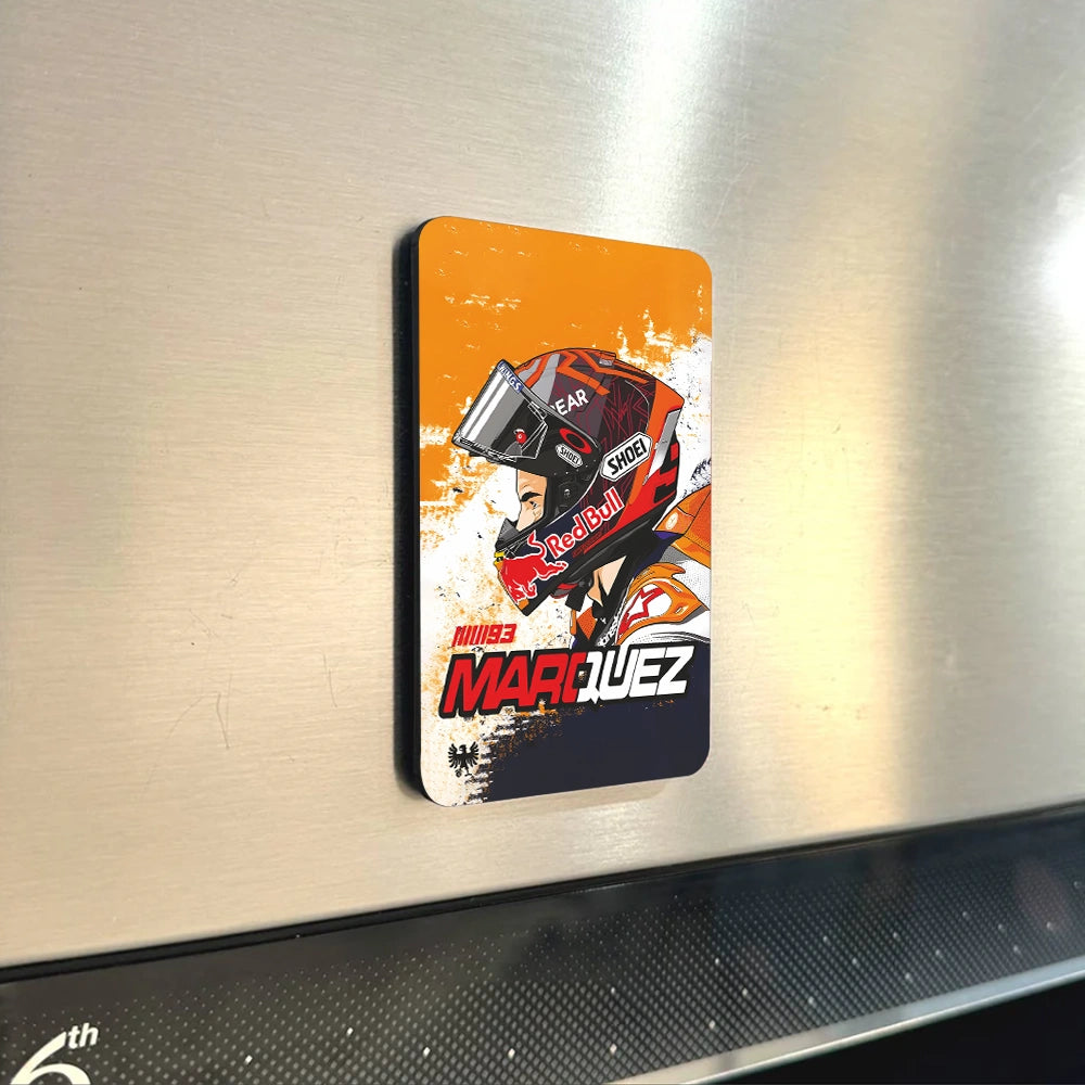 Marc Marquez Honda MotoGP Fridge Magnet