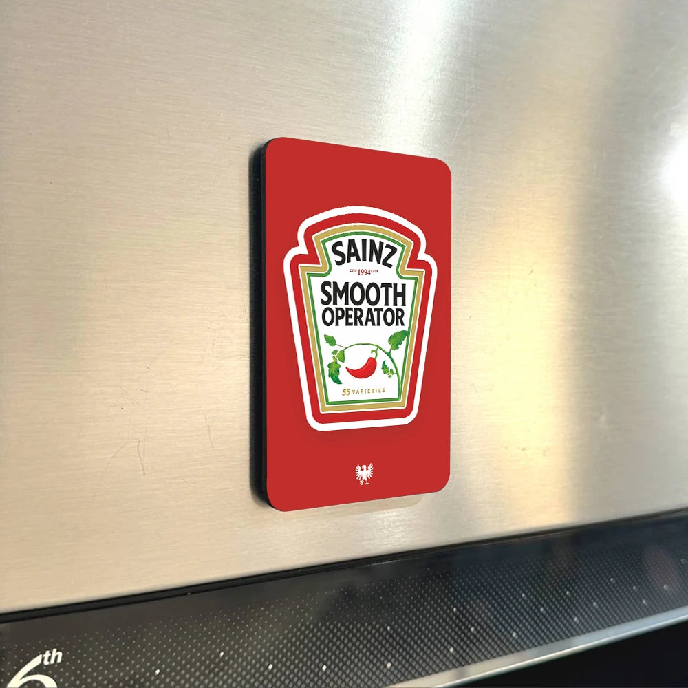 Carlos Sainz Fridge Magnet