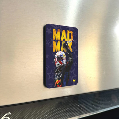 Mad Max Verstappen Fridge Magnet