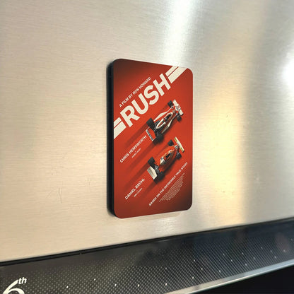 Rush Movie Fridge Magnet